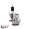 Service Caster 3'' Nylon Swivel 1-3/8'' Expanding Stem Caster with Brake SCC-EX20S314-NYS-TLB-138 - alternate 4